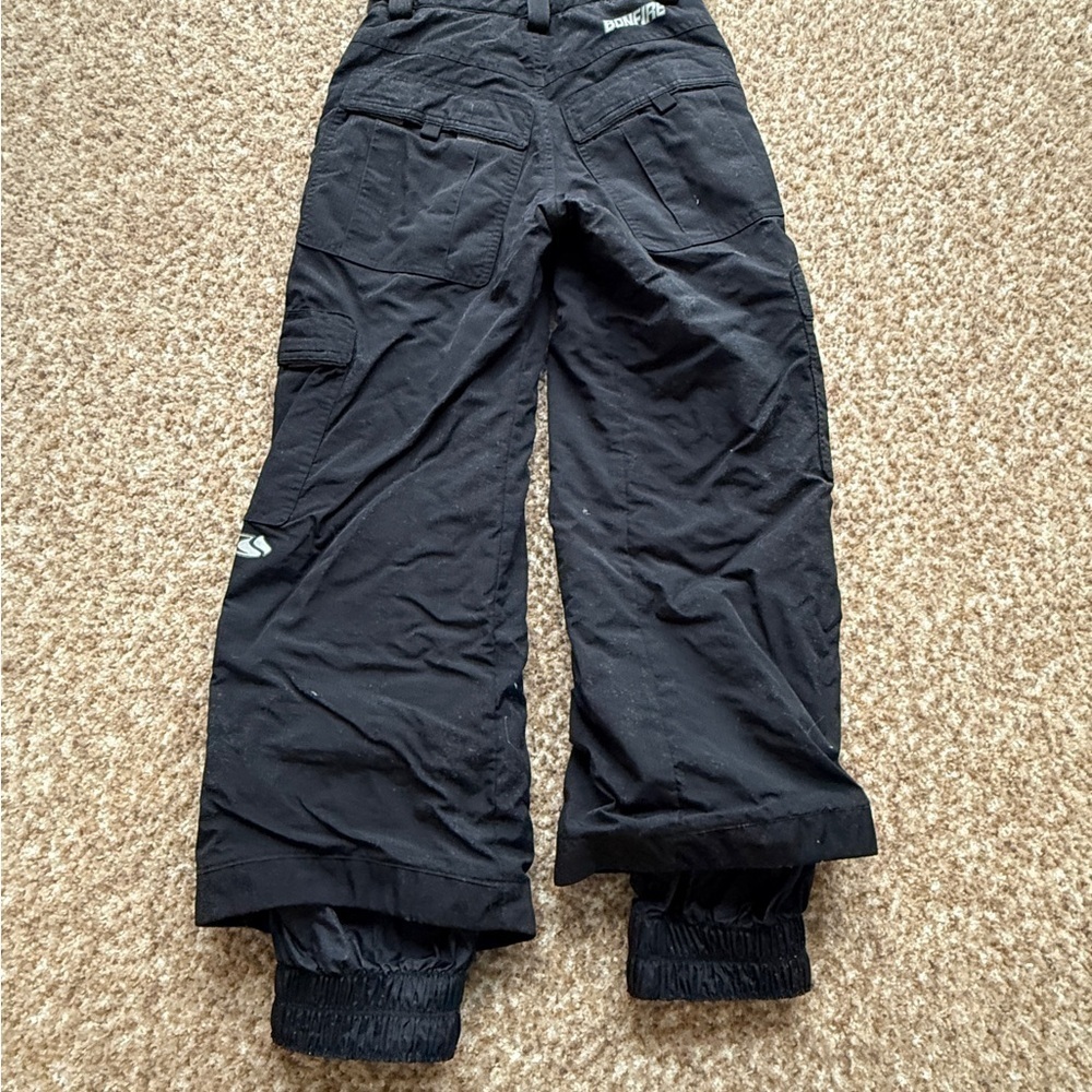 Kids Bonfire Black snow Pants size 10 (medium) - Picture 3 of 3